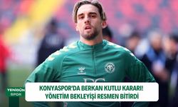 Konyaspor'dan Berkan Kutlu'ya rest! 'Daha fazla beklemeyiz' dediler