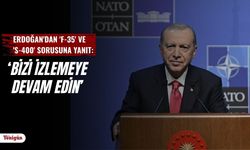Cumhurbaşkanı Erdoğan’dan F-35 ve Çelik Kubbe mesajı: “Bizi izlemeye devam edin”