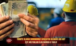 Türkiye olarak durumumuz gerçekten bilindiği gibi mi? İşte milyonları ilgilendiren o tablo!