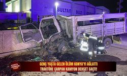 Genç yaşta gelen ölüm Konya'yı ağlattı: Traktöre çarpan kamyon dehşet saçtı!