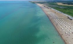 Beyşehir-Karaburun Plajı Bahamalar’ı Aratmadı