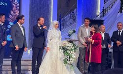 Derbentli ve Adıyaman ailelerinin mutlu günü: Aynur Sena ile fatih dünyaevine girdi!