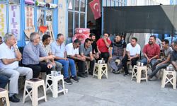 Başkan Ustaoğlu sanayi esnafıyla kahvaltıda buluştu!