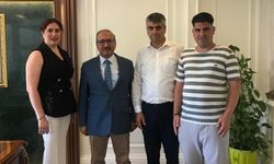 Dünya Görmeyenler Derneği’nden Ali Candan'a ziyaret!