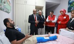 Türk Kızılay Genel Başkanı Yılmaz Kahire’de: Gazzeli hastalara 10,5 milyon liralık tıbbi destek