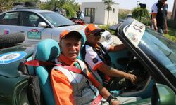 Ralli sporcuları yaşlılarla bir araya geldi!