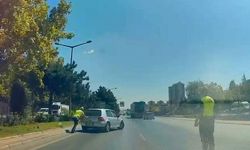 Konya polisinden örnek davranış!