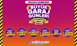 Çelikkayalar Selçuklu’da dev indirim günleri: Büyük Garaj Kampanyası başlıyor!