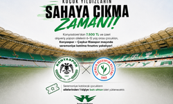 Konyasporlulara sahaya futbolcularla birlikte çıkma fırsatı!