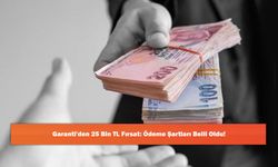 Garanti'den 25 Bin TL Fırsat: Ödeme Şartları Belli Oldu!
