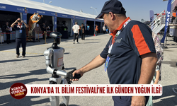 Konya'da 11. Bilim Festivali'ne ilk günden yoğun ilgi!