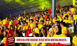 Konya'da spor coşkusu! 28 ilçe ortak noktada buluştu...