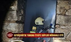 Seydişehir’de yangına itfaiye ekipleri müdahale etti!