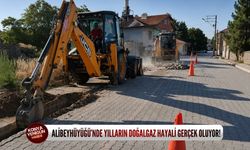 Alibeyhüyüğü’nde yılların doğalgaz hayali gerçek oluyor!