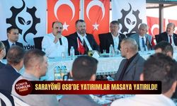 Sarayönü OSB’de yatırımlar masaya yatırıldı!