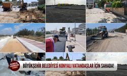 Büyükşehir Belediyesi Konyalı vatandaşlar için sahada!
