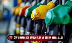 ÖTV sıfırlandı, sürücüler ve esnaf nefes aldı!