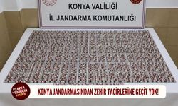 Konya jandarmasından zehir tacirlerine geçit yok!