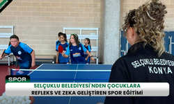 Selçuklu Belediyesi'nden çocuklara refleks ve zeka geliştiren spor eğitimi