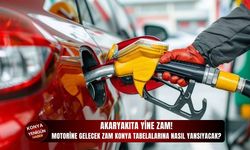Akaryakıta gelecek zam Konya tabelalarına nasıl yansıyacak?