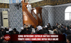 Cuma hutbesinde zaferler haftası vurgusu: Türkiye geneli camilerde duygu dolu anlar!