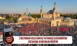 Konyalı vatandaş için kişi başına 18 bin dolar düşüyor!
