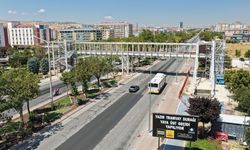 Yazır yaya üst geçidinde sona yaklaşıldı!