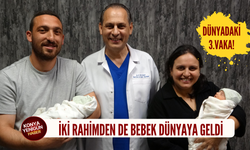 Dünyadaki 3. vaka: İki rahimden de bebek dünyaya geldi