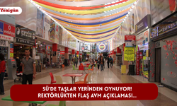 SÜ’de taşlar yerinden oynuyor! Rektörlükten flaş AVM açıklaması…