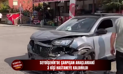 Seydişehir’de çarpışan araçlardaki 3 kişi hastaneye kaldırıldı