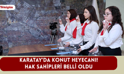 Karatay'da konut heyecanı! Hak sahipleri belli oldu