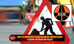 Konya-Afyonkarahisar yolunu kullanacak sürücüler dikkat: Ulaşımda yeni düzenleme başladı