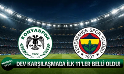 Dev karşılaşmada ilk 11'ler belli oldu!