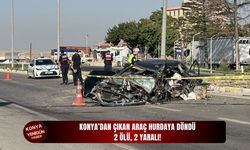 Konya’dan çıkan araç hurdaya döndü: 2 ölü, 2 yaralı!