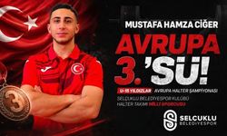 Selçuklu Belediyesporlu Mustafa Hamza Ciğer’den Avrupa’da 3 bronz madalya!