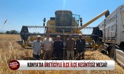 Konya’da üreticiyle ilçe ilçe kesintisiz mesai!
