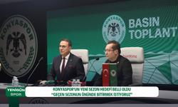 Konyaspor’un yeni sezon hedefi belli oldu: “Geçen sezonun önünde bitirmek istiyoruz”