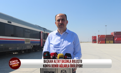 Başkan Altay basınla buluştu: Konya demir ağlarla örülüyor!
