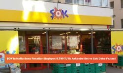 ŞOK'ta Hafta Sonu Fırsatları Başlıyor: 8.799 TL'lik Ankastre Set ve Çok Daha Fazlası!