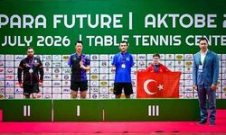 Karataylı Tahir Efe Şahin’den Kazakistan’da bronz madalya!