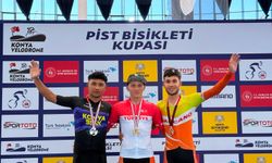Konya Velodromu’nda Taşkentspor Pist Bisikleti Türkiye Şampiyonası’na damga vurdu
