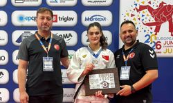 Milli judocumuz Sinem Oruç Avrupa sahnesinde gümüş madalya kazandı!