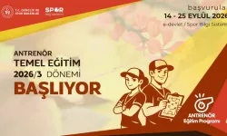 2026’nın 3. dönem antrenör temel eğitim başvuruları başladı!