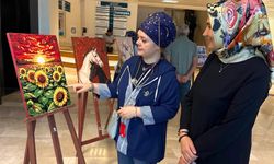 Sanatın şifa veren gücü Konya’da sergilendi!