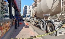 Beton mikserin altında can verdi! Feci kaza…