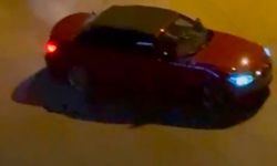 Yaptığı driftle çevreyi rahatsız etti! Faturası ağır oldu...