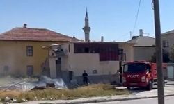 Karapınar'da 2 ayrı alanda yangın çıktı
