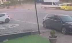 Yokuş aşağı inen minibüsün freni patladı! Sonra olanlar oldu…