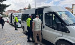 Kulu'da öğrenci servisleri denetlendi
