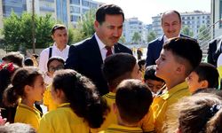 Karatay'ın ilk ders zilinde protokolden sürpriz ziyaret!